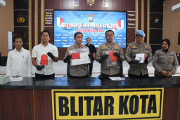 Satreskrim Polres Blitar Kota Berhasil Bekuk Pelaku Penyalahgunaan BBM Bersubsidi