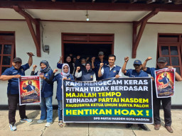 Kader NasDem Kota Madiun Protes Keras Pemberitaan Majalah Tempo, Bantah Isu Merger dengan Gerindra