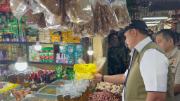 Sidak Pasar Tradisional, Dirut Bulog: Mayoritas Harga Pangan Stabil dan di Bawah HET