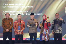 BPR Jwalita Trenggalek Raih Golden Trophy Top Pembina BUMD 2026