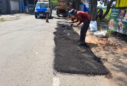 Tingkatkan Kenyamanan Pengguna, DPUPR Probolinggo Percepat Tambal Sulam Jalan