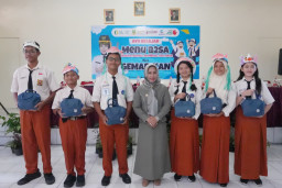 Sosialisasi B2SA Digelar Sekolah, Wali Kota Ajak Pelajar Kota Mojokerto Pilih Jajanan Sehat