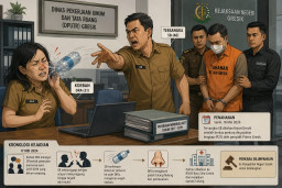 Aniaya Rekan Kerja, Pegawai DPUTR Gresik Ditahan Kejaksaan