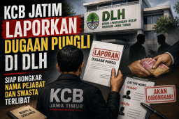 KCB Jatim Laporkan Dugaan Pungli di DLH, Siap Bongkar Nama Pejabat dan Swasta Terlibat
