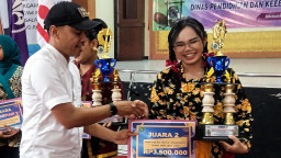 Ajang FLS3N 2026, SMPN 4 Raih Juara Musik Tradisi Dapat Uang Pembinaan Rp 3,5 Juta