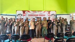 Minimalisir Kesalahan di Lapangan, Satpol PP Kabupaten Kediri Gelar Bimtek Gempur Rokok Ilegal Bersama Bea Cukai