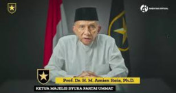 Partai Ummat : Kegelisahan Amien Rais
