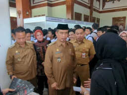 Gelar Bursa Kerja, Pemkab Madiun Komitmen Tekan Angka Pengangguran