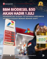 Biodiesel B50, 1 Juli Dipasarkan