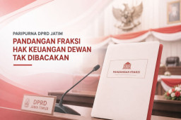 Ada yang Beda di Paripurna DPRD Jatim, Dokumen Pandangan 3 Fraksi Tak Dibagikan
