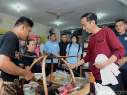 Jokowi Suka Ayam Goreng, Soto Gading dan Tempe Bacem