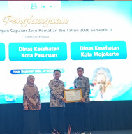 Kota Mojokerto Raih Penghargaan Zero Kematian Ibu