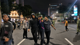 Aksi #IndonesiaSekarat Berujung Pembubaran, Polisi Amankan Sejumlah Peserta