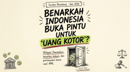 Bloomberg: Indonesia Buka Pintu Bagi “Uang Kotor"