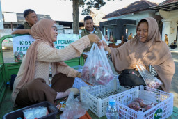 Diserbu Warga, Gerakan Pangan Murah Kota Kediri Bantu Penuhi Kebutuhan Masyarakat Jelang Idul Adha