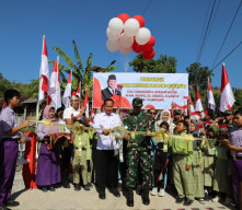 Perkuat Akses Warga, Plt Bupati Tulungagung Baharudin Resmikan Jembagan Garuda Bantuan Pemerintah Pusat