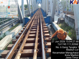 KAI Daop 7 Madiun Pastikan Jalur Aman dan Operasional Normal Pasca-Gempa Pacitan