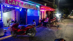 Warkop Karaoke di Ex Tol HK Jabon Masuk Zona Merah