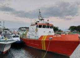 Perkuat Operasi SAR di Selat Bali, KN SAR 225 Ditempatkan di Banyuwangi