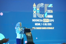 Wali Kota Mojokerto Ning Ita Buka City Expo APEKSI 2026 Medan