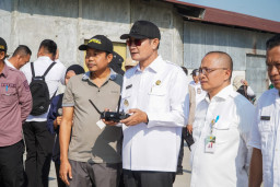 Antisipasi Gagal Panen, Pemkab Lamongan Lakukan Gerdal OPT WBC Serentak Pakai Drone