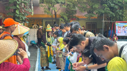 Pelaksanaan MPLS, SDN Ketabang 1/288 Angkat Tema Sumber Gizi Generasi Berlian