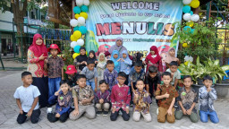 MPLS "Menulis" SD Almadany Gresik Dimulai, Tanamkan Karakter dan Ciptakan Lingkungan Belajar Aman dan Menyenangkan