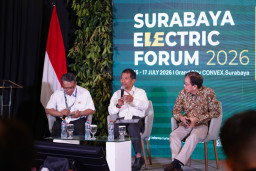 PLN UIT JBM Tegaskan Komitmen Hadirkan Sistem Transmisi Andal pada Surabaya Electric Forum 2026