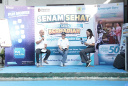 PLN UID Jatim Gelar Senam Sehat Bersama di Darmo Free Day
