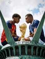 Spanyol vs Prancis, Rival Seimbang