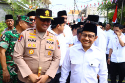 Dampingi Kunjungan Cak Imin di Gresik, Kapolres Ramadhan Nasution Titip Pesan Penting untuk Pelajar