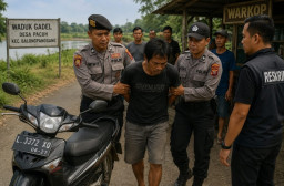 Curanmor di Sawah Balongpanggang Terungkap, Polisi Dalami Dugaan Aksi Tersangka di 4 Lokasi