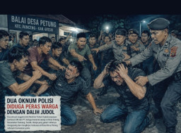 Dua Oknum Polisi Gresik Peras Warga dengan Dalih Judol, Nyaris Jadi Sasaran Amuk Massa