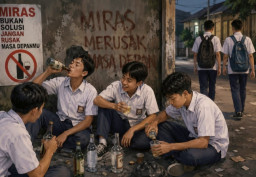 Belasan Pelajar SMP Diduga Terlibat Miras, Alarm Keras untuk Dunia Pendidikan Gresik
