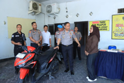 Curanmor di Parkiran Minimarket Terbongkar, Motor Korban Berhasil Dikembalikan