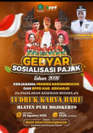 Sosialisasikan Pajak, Pemdes Kedungbocok Gandeng Ludruk Karya Baru