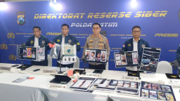 Arisan Online Fiktif Raup Untung Miliaran, Polda Jatim Amankan Tersangka Warga Bali