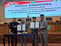 DPRD-Pemkot Madiun Sepakati Perubahan KUA-PPAS 2026, Program Prioritas Bakal Diakomodasi