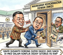 Dasco Didesak jadi Saksi di MKD Kasus Deddy Sitorus vs KWP, karena Sukses Damaikan  PWI vs Hotman Paris