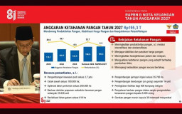 Anggaran Ketahanan Pangan 2027 Naik Rp 195,3 triliun