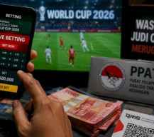 Omzet Judol Piala Dunia Capai Rp 1,02 T
