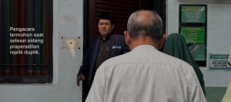 Sidang Praperadilan Replik dan Duplik Kasus Dugaan Salah Tangkap Pimred Surabaya Pagi