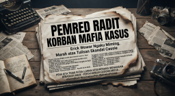 Pemred Radit Korban Mafia Kasus