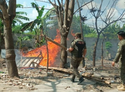 Fokus Pulihkan Fungsi Lahan, Pemkab Bongkar 21 Lapak Eks Lokalisasi Sidoarjo