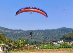 Genjot Sport Tourism, Pemkot Batu Benahi Landing Zone Paralayang Gunung Banyak