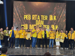 Tutup Diklatda, Blegur : AMPG Ujung Tombak Golkar Jatim Gaet Gen Z di Pemilu 2029