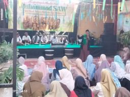 PERINGATAN MAULID NABI Dinas Perpustakaan Dan Arsip Diwarnai Pisah Sambut Pimpinan  