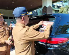 Pemkab Pasangi Stiker 'Avatar' di Seluruh Kendaraan Dinas di Probolinggo
