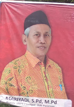 Kepala Sekolah SMP Negeri 1 Gempol Mariadi Beserta Jajaran Ucapkan Selamat Hari Pers Nasional