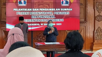 Lantik 52 Pejabat, Wali Kota Tegaskan Tanpa Embel-embel Uang